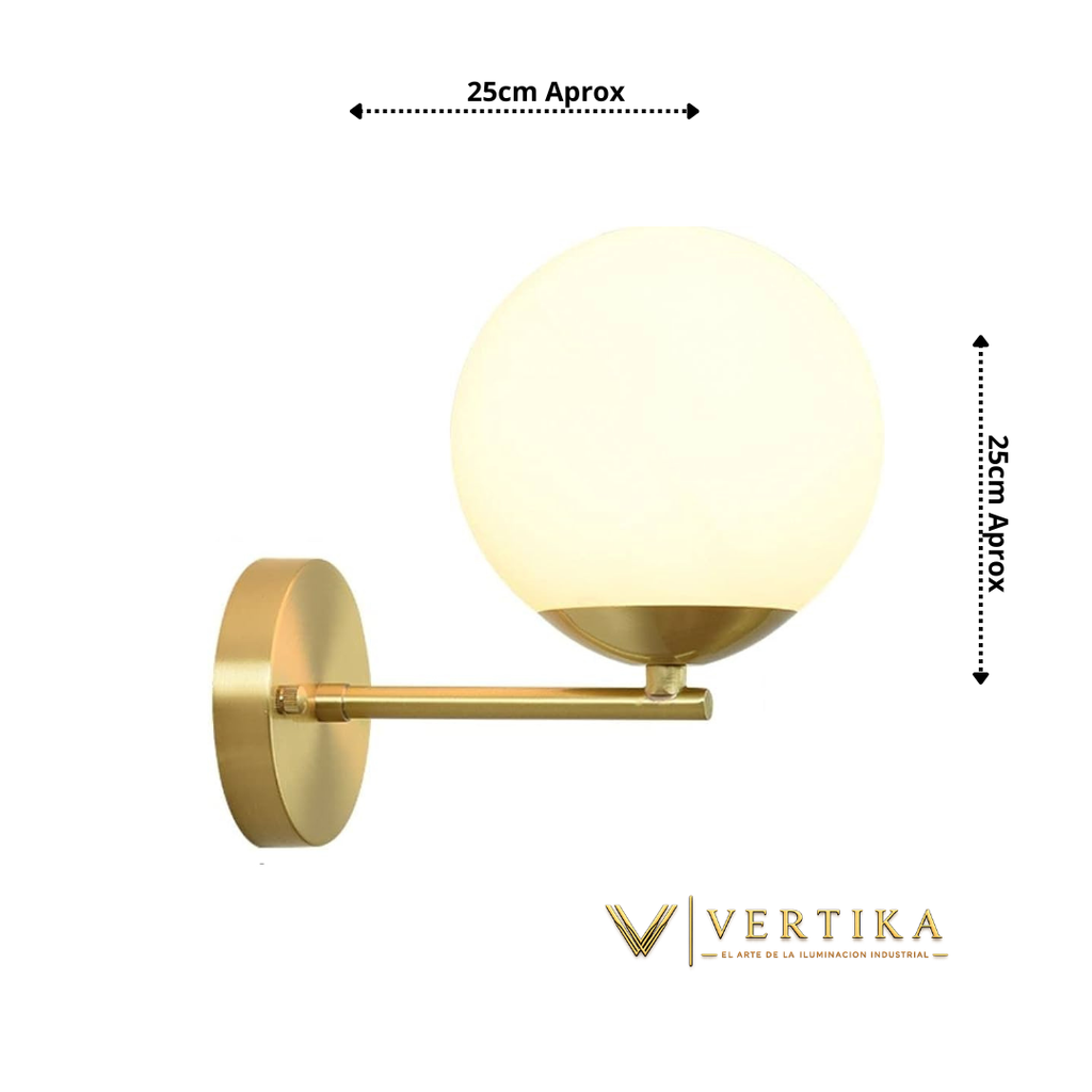 Aplique de Pared Luminous Globe